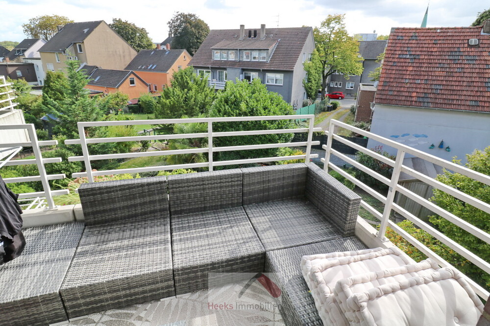 Balkon mit Aussicht