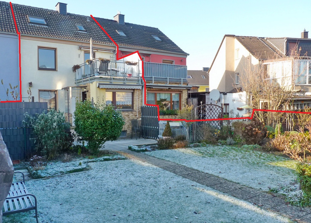 Ansicht Gartenseite